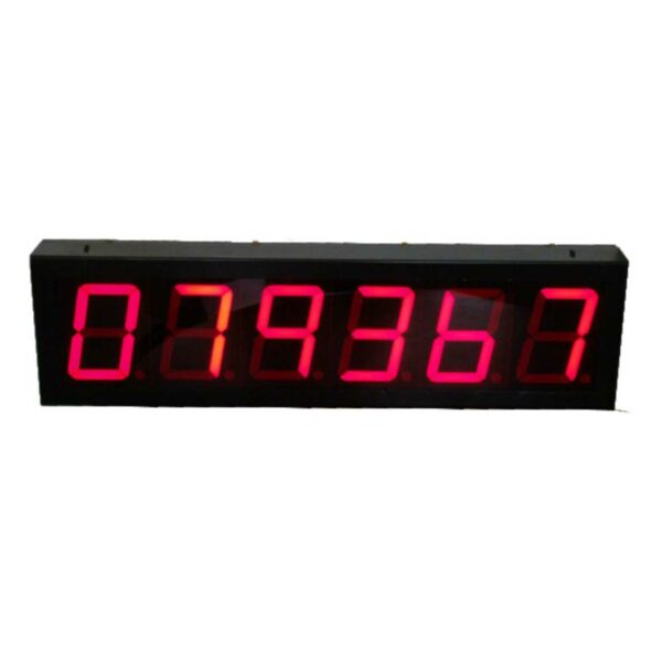 Big Display Six Digits Counter from Electronic Switches