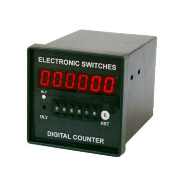 Thumb Wheel Switch Preset Counter for Six Digits